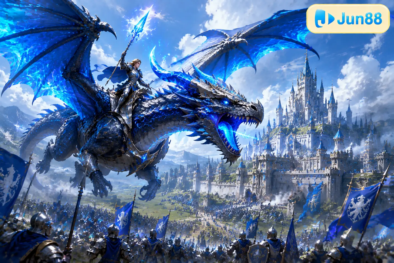 Dragon Empire Chronicles - Game Eksklusif JUN88 Console
