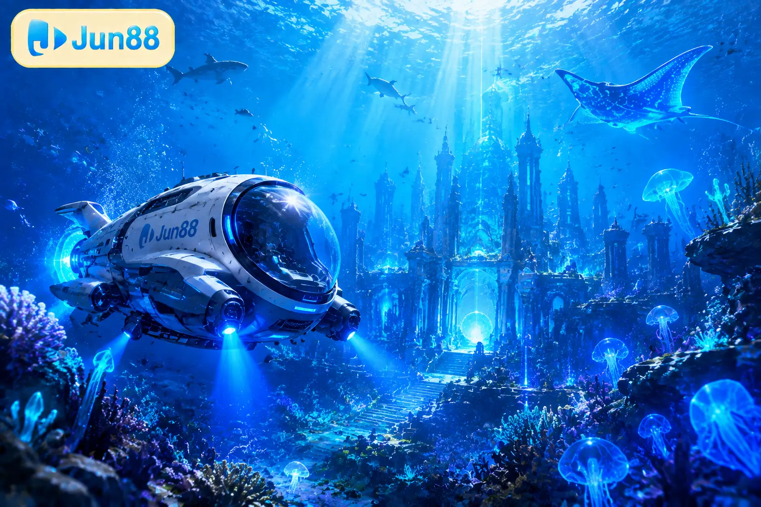 Ocean Frontier - Game Eksklusif JUN88 Console